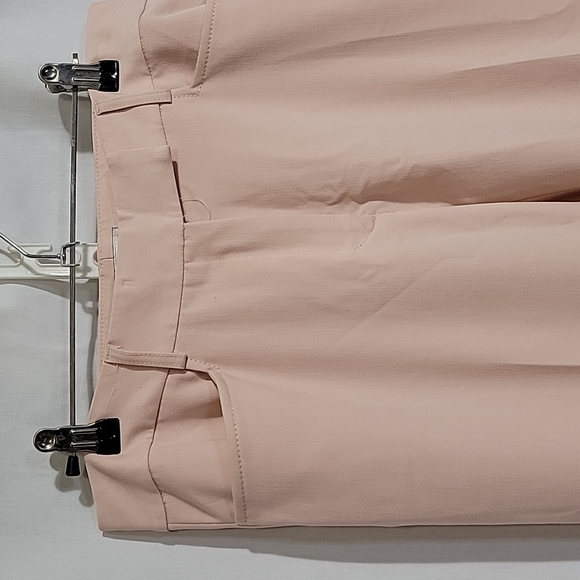 NWT Tahari Pink Wide Leg Trouser Puddle Palazzo Pants - Picture 3 of 11